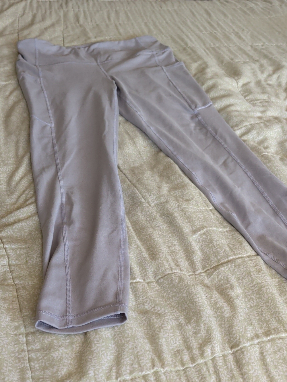 Reebok Light Lavender High-Rise Workout Leggings